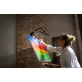 Easel Lamp Go - transportabel staffeli lampe