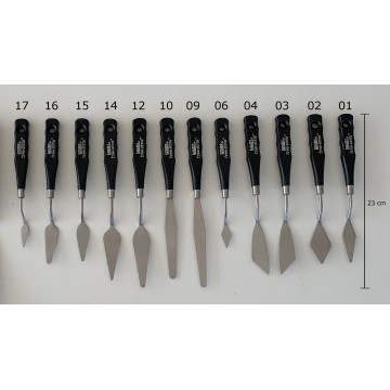 Malekniv, spartel, small knife, Liquitex