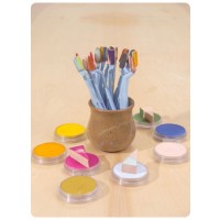 PanPastel, sæt m. 10 farver - Grønne farver