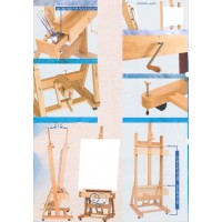 Mabef M04 plus - Staffeli m. håndsving højde & hældning