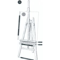 Staffeli - 3-benet og justerbart - M11