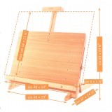 Bordstaffeli, pladeform el. borddisplay - M34