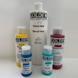 Golden fluid akrylmaling mange farver