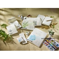 Agave akvarelpapir, CP, 290g, blok m 12 ark, Hahnemuhle