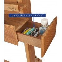 Mabef M02 plus - staffeli m. dobbelt mast og håndsving Mabef M02 plus - staffeli m. dobbelt mast og håndsving