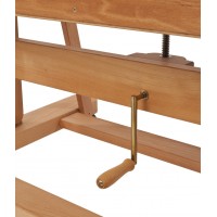 Mabef M02 plus - staffeli m. dobbelt mast og håndsving Mabef M02 plus - staffeli m. dobbelt mast og håndsving