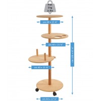 Arbejdsbord til kunstneren (kræver kun lidt plads)