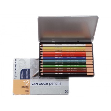 Pastelblyanter, van Gogh, 12 stk.