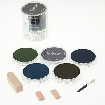 PanPastel, SHADOWS, mørke skygger, sæt 5 stk. PanPastel, SHADOWS, mørke skygger, sæt 5 stk.