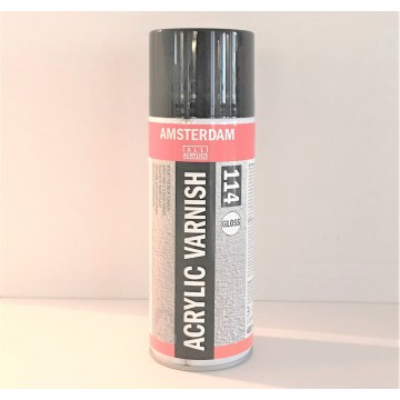 Fernis/Varnish på spray, til akrylmaling (gloss, satin, mat)