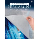 Pergamine crystal papir, blok m 30 ark Pergamine crystal papir, blok m 30 ark