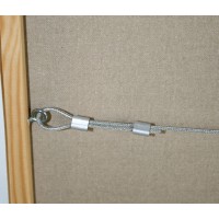 Coated wire, 2,3 mm pr. m Coated wire, 2,3 mm pr. m